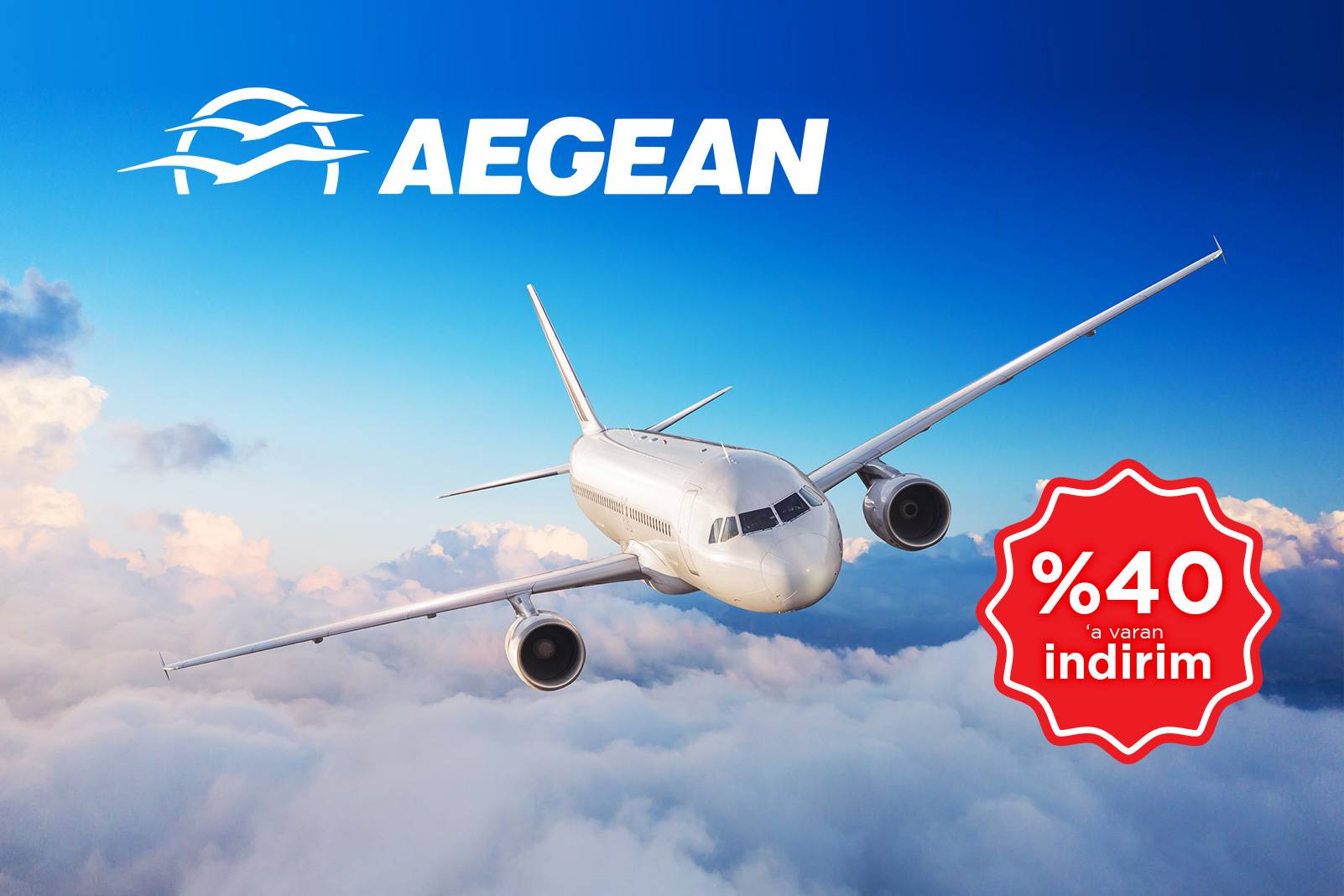Aegean Airlines Uluslararası İndirim Fırsatı