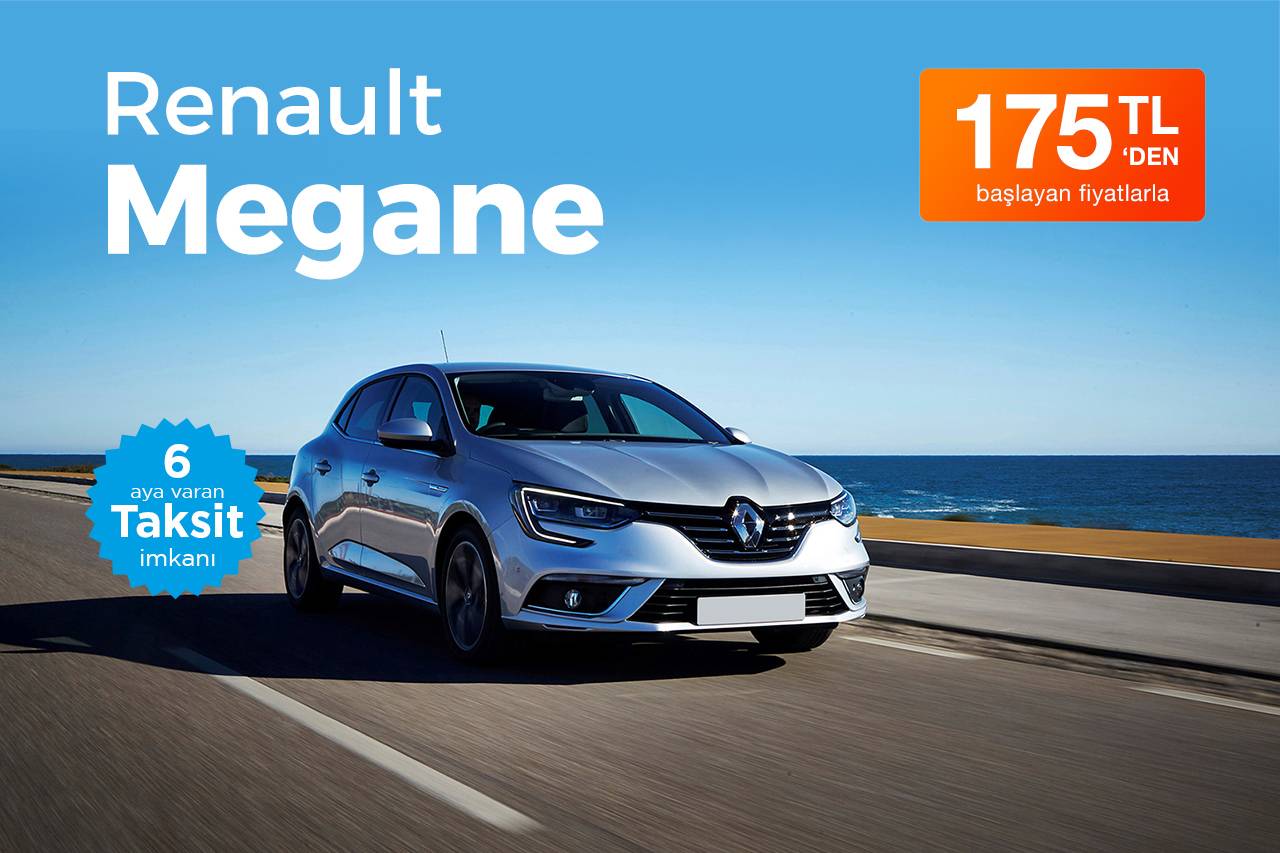 Renault Megane Kiralama Fırsatı